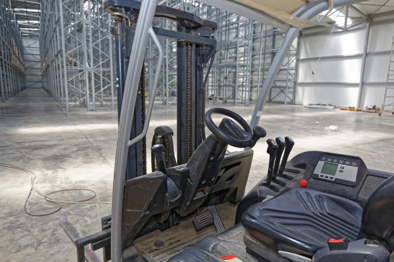 what are the components of forklift control