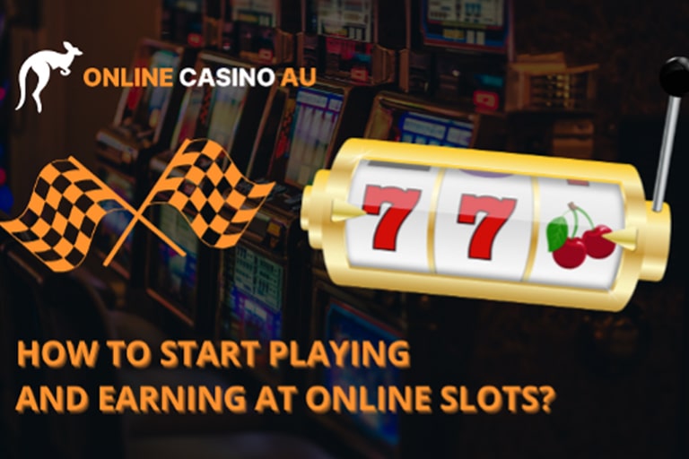 how to start playing and earning at online slots